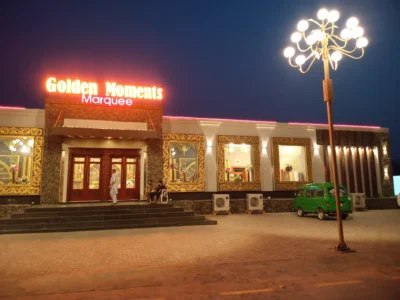 golden marquee